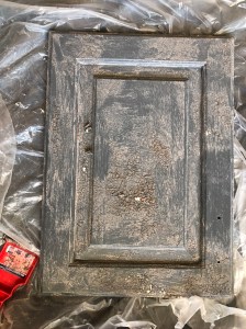 Cabinet door, second round of CitriStrip