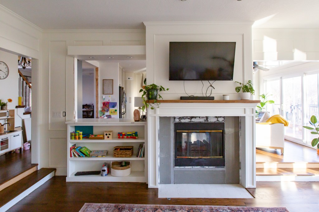 Creating a Modern Mantel